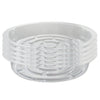 Netuera 5 Pack 8 in Clear Thick Plastic Heavy Duty Sturdy Plant Saucer Drip Trays Fit for pot Netuera