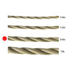 Netuera 50' twisted promanila unmanila twisted 3strand lightweight synthetic rope marine Netuera