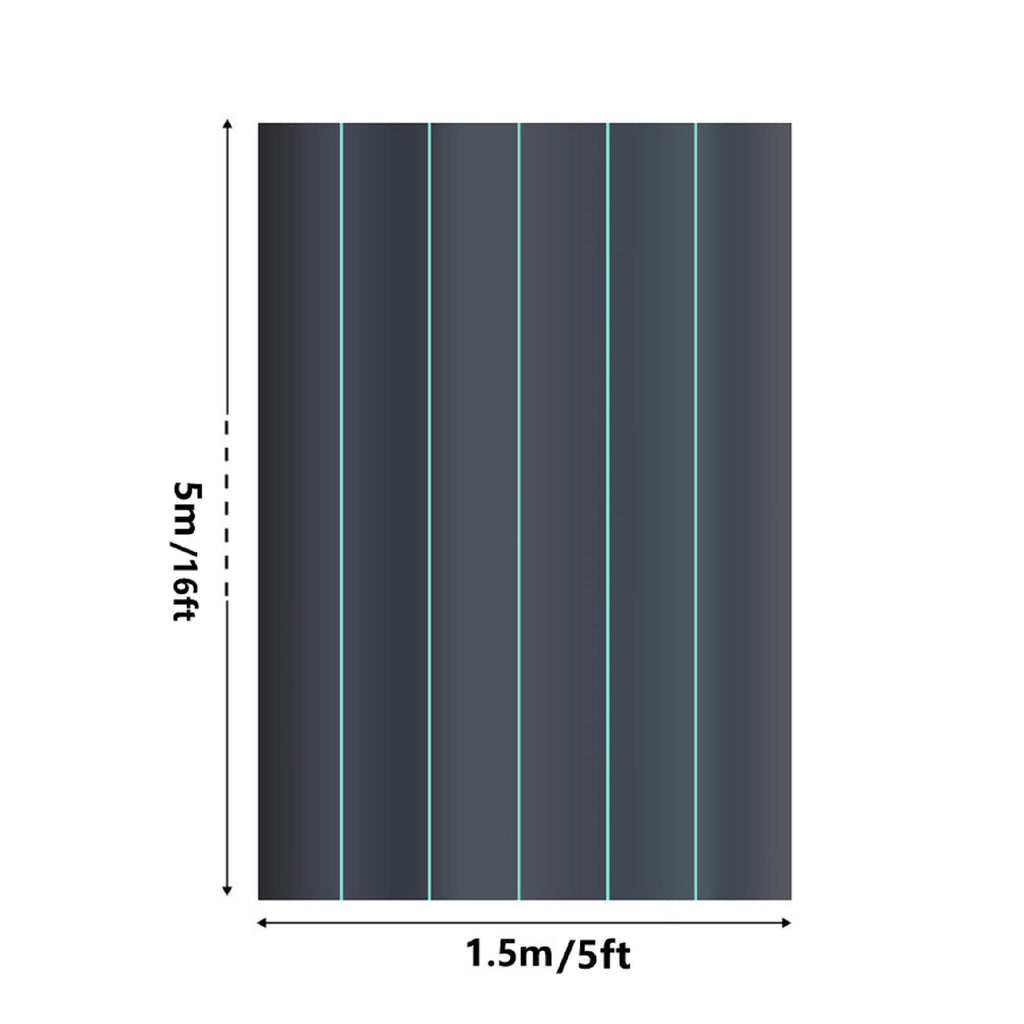 Netuera 5ft*16ft Heavy Duty Weed Barrier Garden Landscape PP Fabric Woven Ground Cove Netuera
