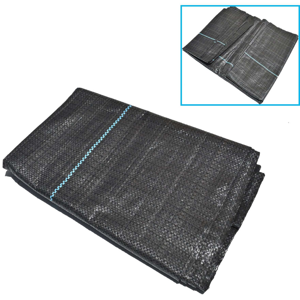 Netuera 6ft*16ft Heavy Duty Weed Barrier Garden Landscape PP Fabric Woven Ground Cover Netuera