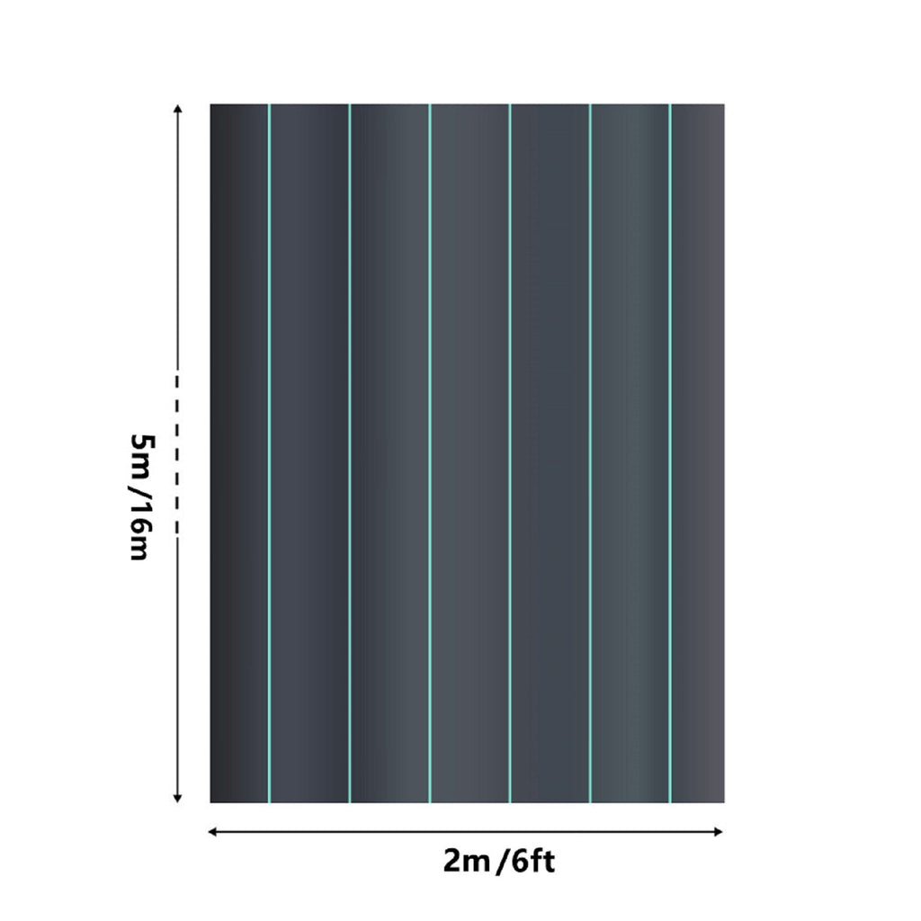 Netuera 6ft*16ft Heavy Duty Weed Barrier Garden Landscape PP Fabric Woven Ground Cover Netuera