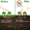 Netuera 6ft*16ft Heavy Duty Weed Barrier Garden Landscape PP Fabric Woven Ground Cover Netuera