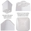Netuera 7 Gallon Plastic Nursery Plant Grow Pots Bonsai Square Garden Container 10 Pcs Netuera