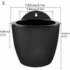 Netuera 7Pack Self-watering Plant Flower Pot Wall Hanging Plastic Planters with Hook Netuera