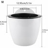 Netuera 7Pack Self-watering Plant Flower Pot Wall Hanging Plastic Planters with Hook Netuera