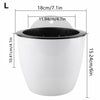 Netuera 7Pack Self-watering Plant Flower Pot Wall Hanging Plastic Planters with Hook Netuera