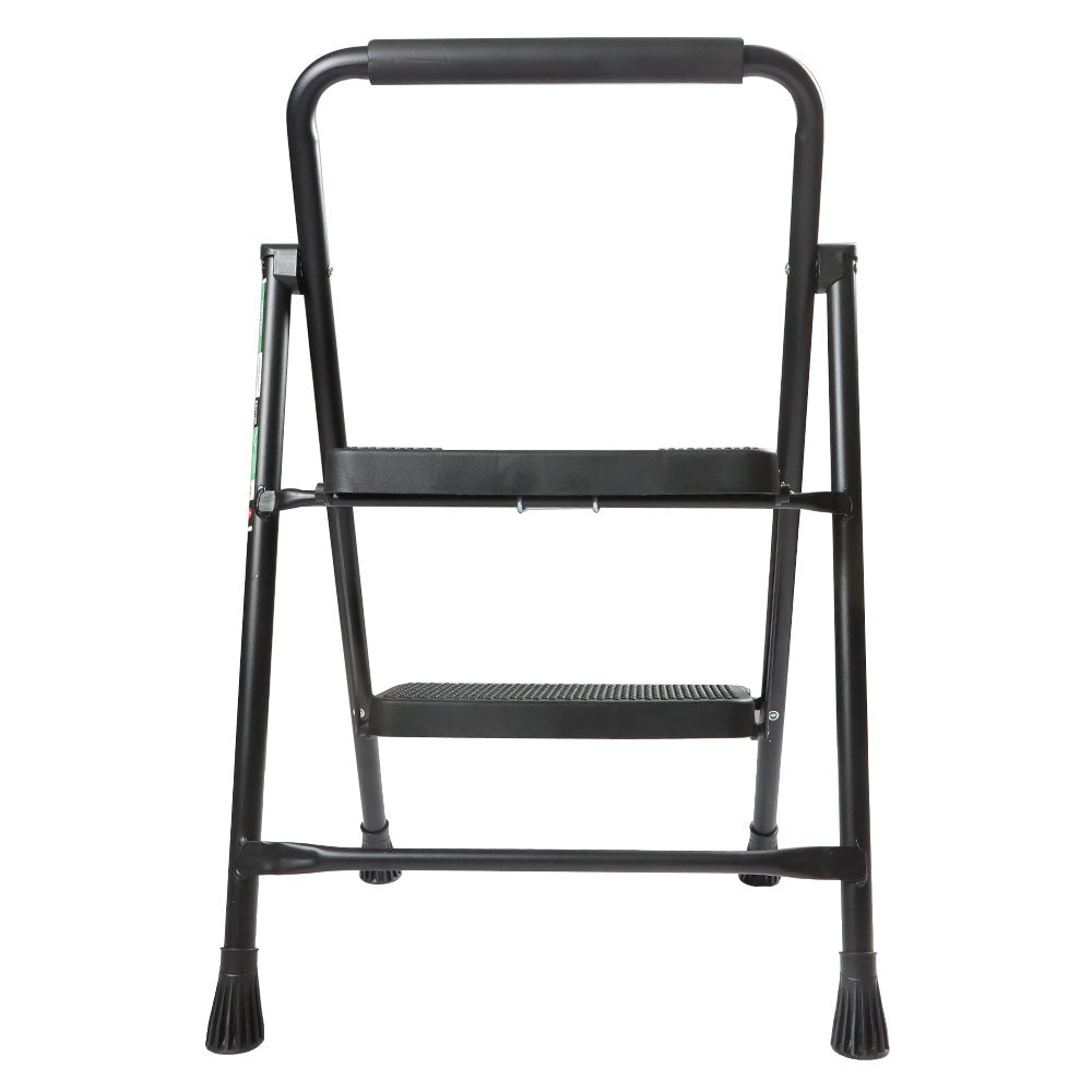 Netuera Aluminium 2 Step Folding Step Portable Ladder with Wide Anti-Slip Pedal Netuera