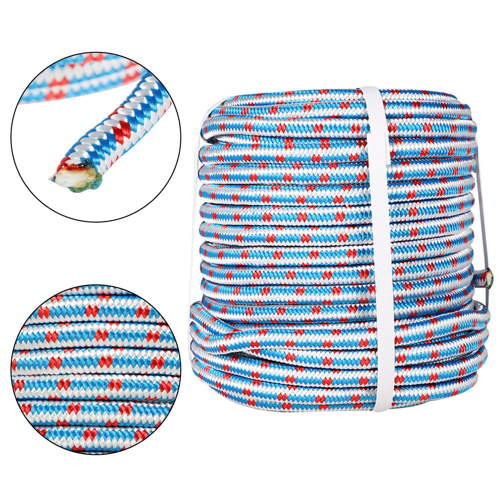 Netuera Double Strand Braided Tree Rigging Line 1/2" x 100' Arborist Tree Climbing Rope Netuera