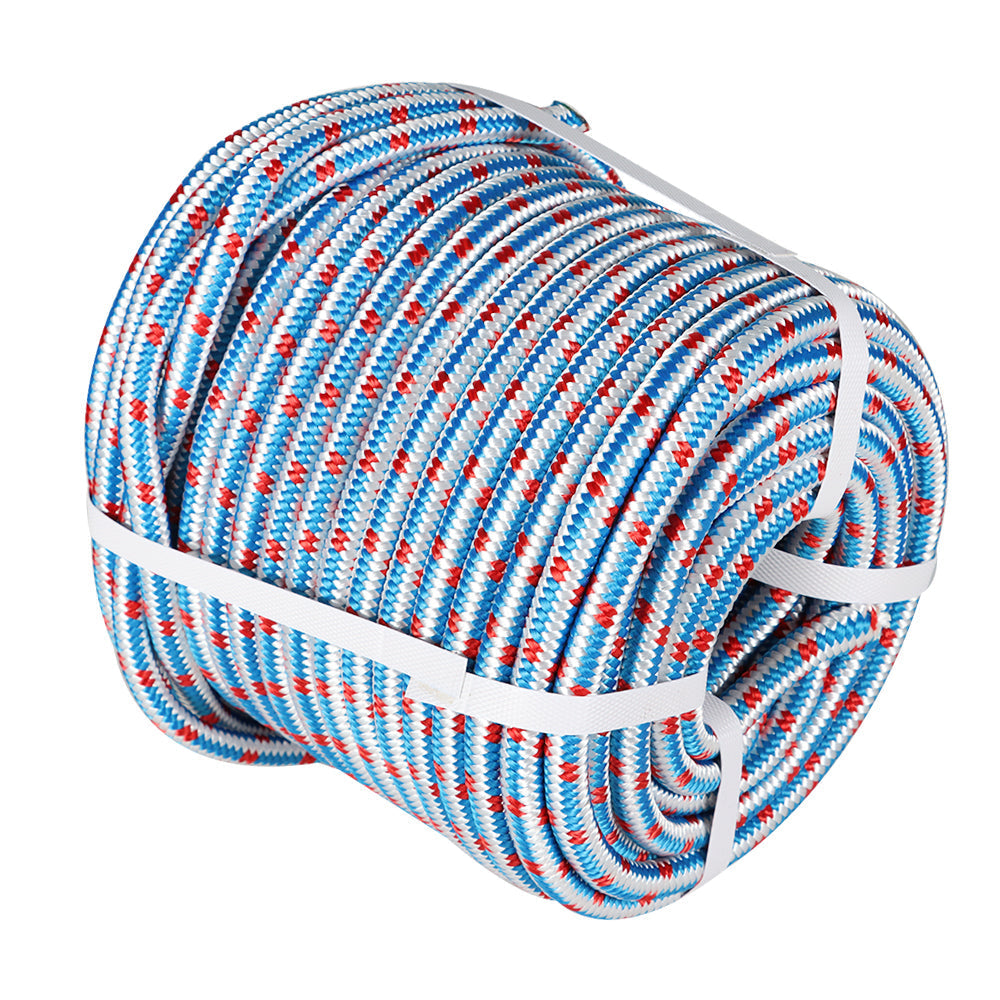 Netuera Double Strand Braided Tree Rigging Line 1/2" x 100' Arborist Tree Climbing Rope Netuera