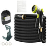 Netuera Garden Hose Heavy Duty Flexible Garden Water Hose 50FT/100FT Deluxe Expandable 100FT Hose+Hanger+Nozzle+ Netuera