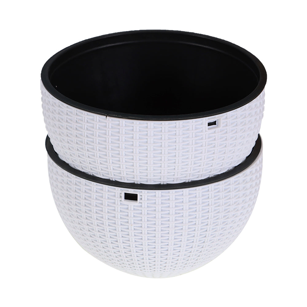 Netuera Hanging Flower Pots Garden Fence Balcony Basket Plant Pot Planter Decor Netuera