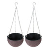 Netuera Hanging Flower Pots Garden Fence Balcony Basket Plant Pot Planter Decor Netuera
