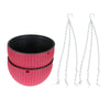 Netuera Hanging Flower Pots Garden Fence Balcony Basket Plant Pot Planter Decor Netuera