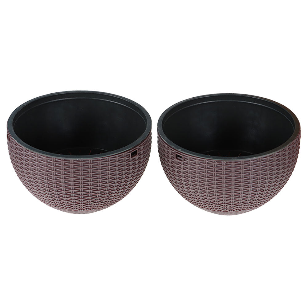 Netuera Hanging Flower Pots Garden Fence Balcony Basket Plant Pot Planter Decor Netuera