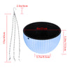 Netuera Hanging Flower Pots Garden Fence Balcony Basket Plant Pot Planter Decor Netuera