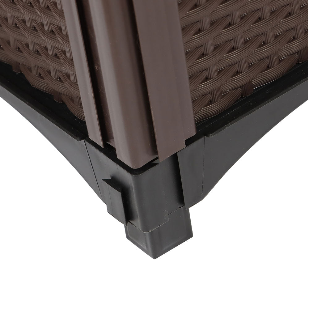 Netuera Plastic Raised Garden Bed Elevated Planter Box Kit Reserve Excess Water Outdoor Netuera