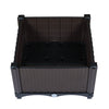 Netuera Plastic Raised Garden Bed Elevated Planter Box Kit Reserve Excess Water Outdoor Netuera