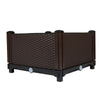 Netuera Plastic Raised Garden Bed Elevated Planter Box Kit Reserve Excess Water Outdoor Netuera