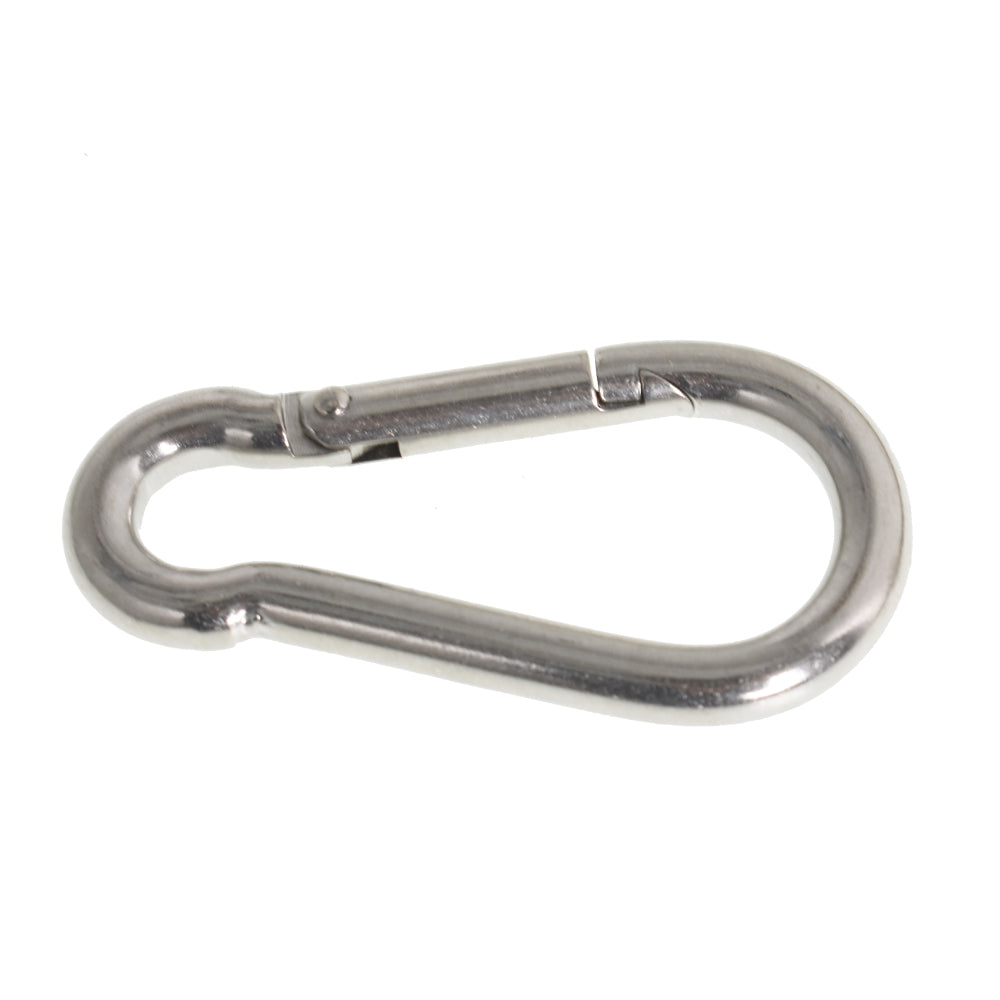 Netuera Stainless Steel Spring Snap Hook Carabiner 304 Stainless Steel Clips, Set of 6 Netuera