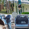 Netuera Telescopic ladder Aluminum Expansion Folding Ladder Multi-Purpose Ladder Loft Netuera