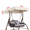 New Outdoor Swing Top Sunshade Cover Canopy 210D Oxford Garden Water resistant Netuera