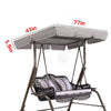 New Outdoor Swing Top Sunshade Cover Canopy 210D Oxford Garden Water resistant Netuera