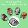 Stainless Water Trough Bowl Automatic Drinking For Dog Horse Cow Pig Auto Fill