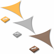 2 Pack Equilateral Triangle Sun Shade Sail Outdoor Garden Patio Pool Canopy Top Netuera