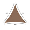 2 Pack Equilateral Triangle Sun Shade Sail Outdoor Garden Patio Pool Canopy Top Netuera