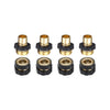 3/4' Garden Hose Quick Connect Water Hose Fit Brass Female Male Connector Set US Netuera