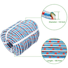 Netuera Double Strand Braided Tree Rigging Line 1/2" x 150' Arborist Tree Climbing Rope