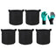 5 10 20 Pack Fabric Grow Pots Aeration Plant Planter Bags Root Garden Container
