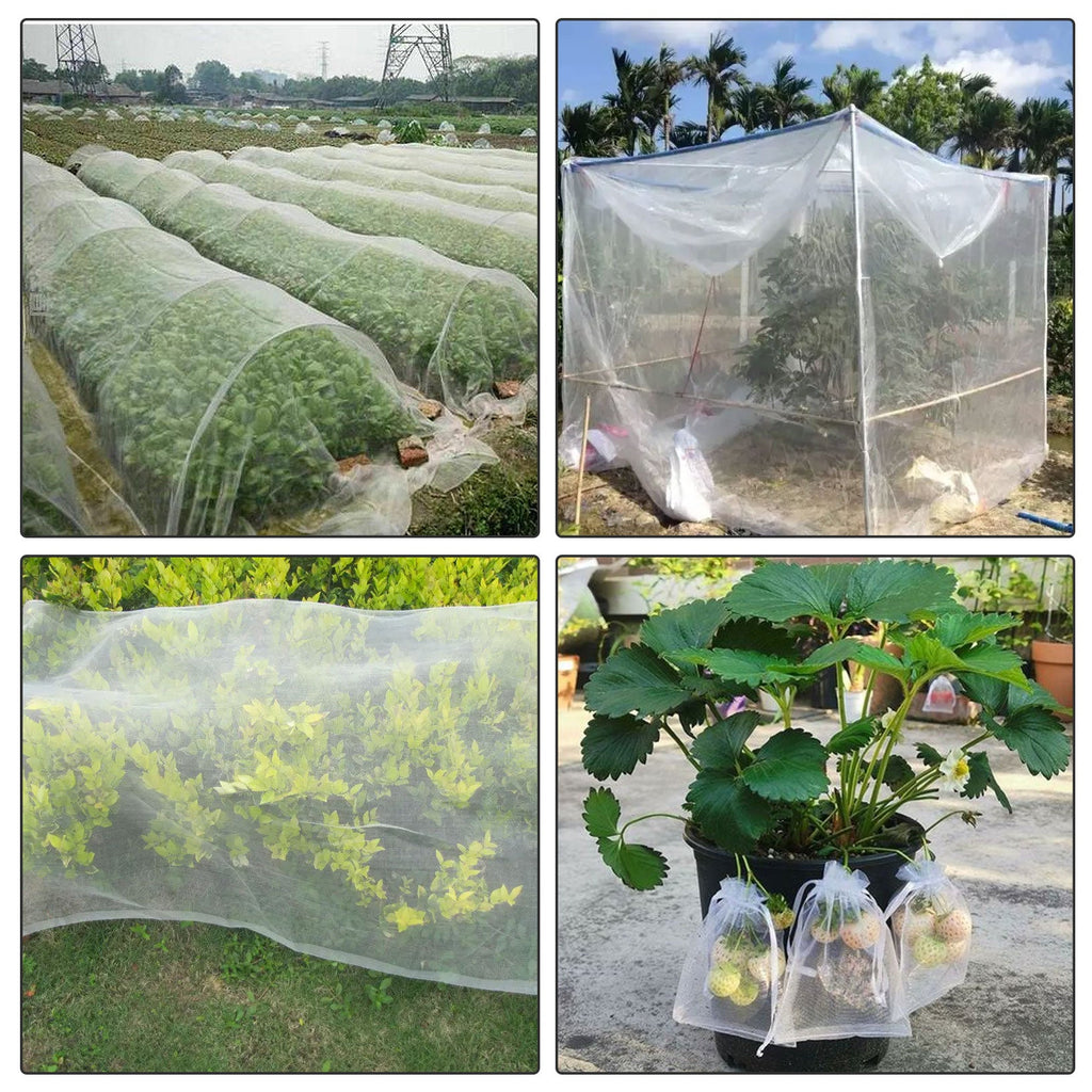 NEW Mosquito Garden Bug Insect Nets Insect Barrier Bird Net Plant Protect Mesh Netuera