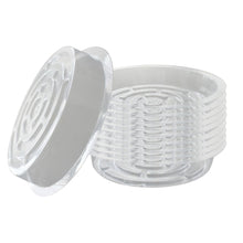 Netuera 10PCS&8In  Clear Thick Plastic Heavy Duty Sturdy Plant Saucer Drip Trays Fit for pot Netuera