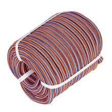 Netuera 12 Strand Braided Rope 1/2 inch by 100 Feet Blue Orange Netuera