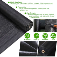 Netuera 3*300ft Weed Barrier Landscape Fabric Durable Garden Block Gardening Cover Mat Netuera