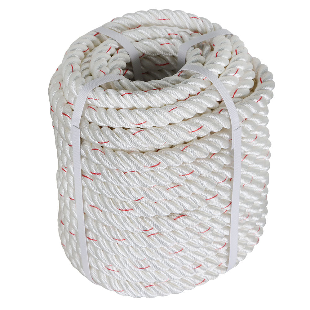 Netuera 3/4 Inch Braided Rope 100ft Rigging Rope High Strength 2038 lbs Netuera