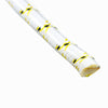 Netuera 3/4 "x 150' 24 Strand Braided Rope (White, Yellow, Black) 44 KN Netuera