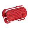 Netuera 3/8 Inch Braided Polyester Rope 100Ft Rigging Rope Tensile Strength 3520Lbs Black & Red Netuera