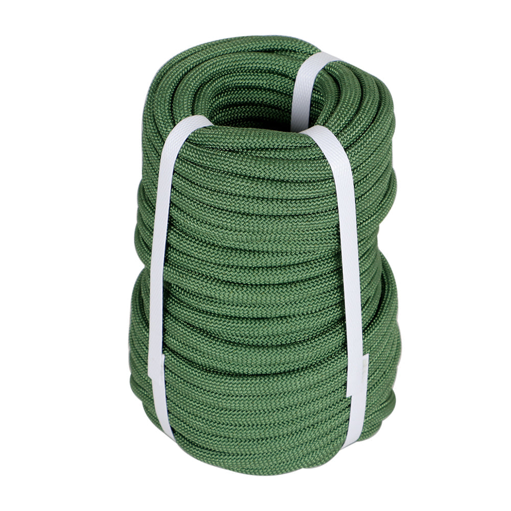 Netuera 3/8 "x 100' green high strength polyester rope, maximum tension: 3520lbs Netuera