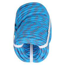 Netuera 3/8 "x100 ' Braided Rope Lightweight High Strength 3520 lbs Rigging Rope Blue & Red Netuera