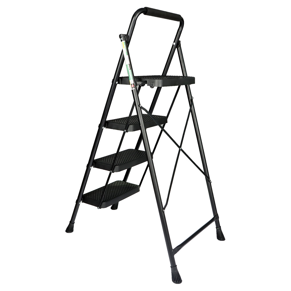 Netuera 4 Step Ladder, Folding Step Stool Ladder for Aldult with Handgrip & Anti-Slip Netuera