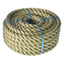 Netuera 50' twisted promanila unmanila twisted 3strand lightweight synthetic rope marine