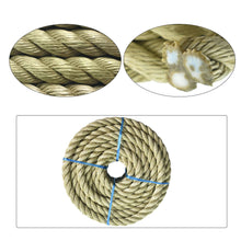 Netuera 50' twisted promanila unmanila twisted 3strand lightweight synthetic rope marine Netuera