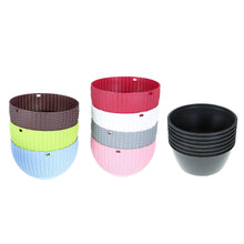 Netuera 7PCS&7Colors Hanging Flower Pots Garden Fence Balcony Basket Plant Pot Planter Decor Netuera