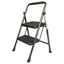Netuera Aluminium 2 Step Folding Step Portable Ladder with Wide Anti-Slip Pedal