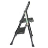 Netuera Aluminium 2 Step Folding Step Portable Ladder with Wide Anti-Slip Pedal Netuera