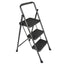 Netuera Aluminium 3 Step Folding Step Portable Ladder with Wide Anti-Slip Pedal