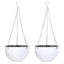 Netuera Hanging Flower Pots Garden Fence Balcony Basket Plant Pot Planter Decor Netuera