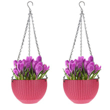 Netuera Hanging Flower Pots Garden Fence Balcony Basket Plant Pot Planter Decor Netuera